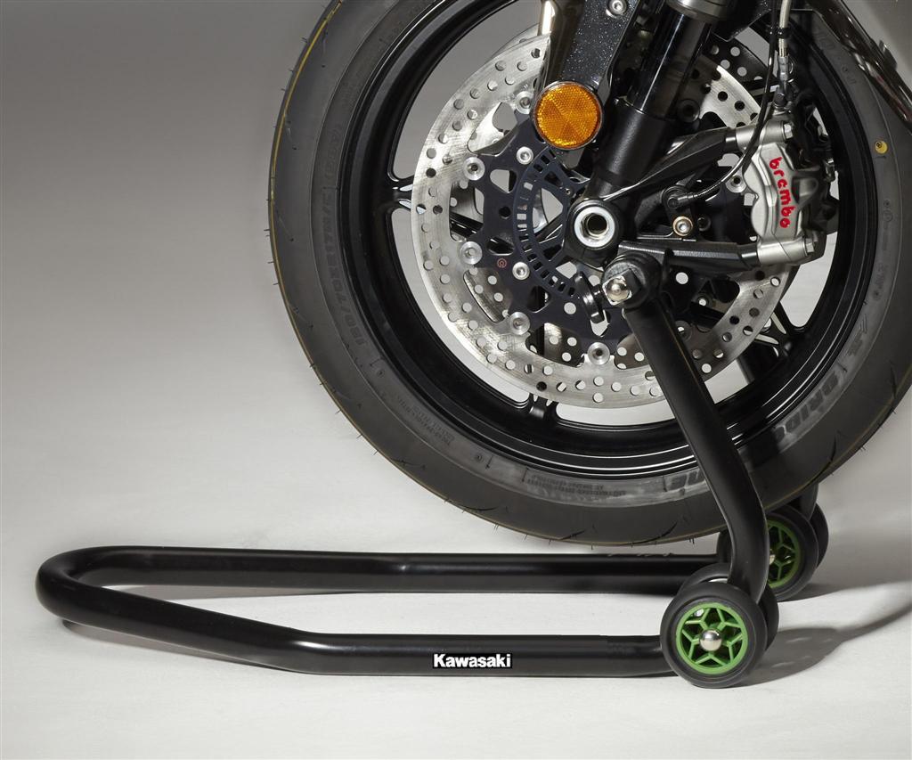 Premium støtte for forhjulet, med støtte for radiale bremsecalipere