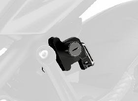 One-Key System hjelmlås (Ninja H2 SX/SE)