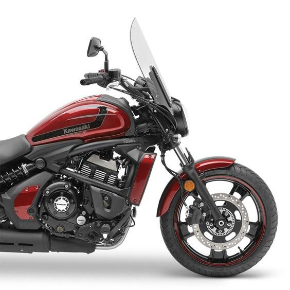 Stor, klar vindskjerm (Vulcan S)