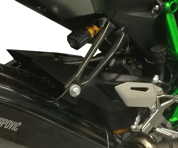 Eksosfeste for Öhlins RR-støtdemper