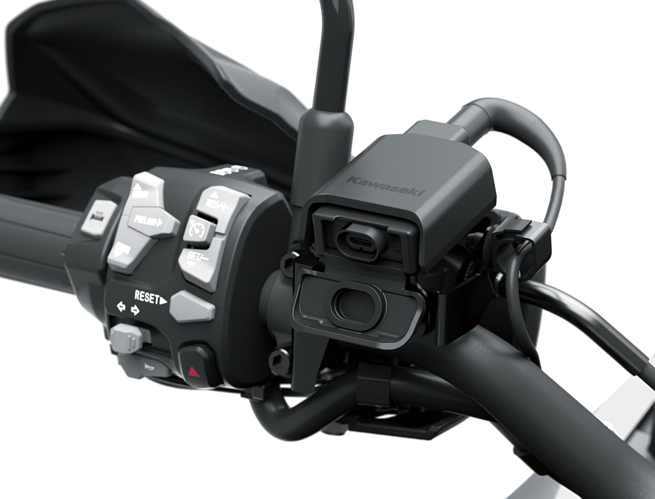 USB-C utgang monter på styret