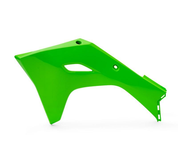 Motordeksel, venstre side, lysegrønn (KX250/X & KX450/X)