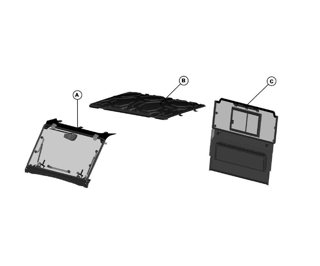 Halvkabin (MULE PRO-DX)