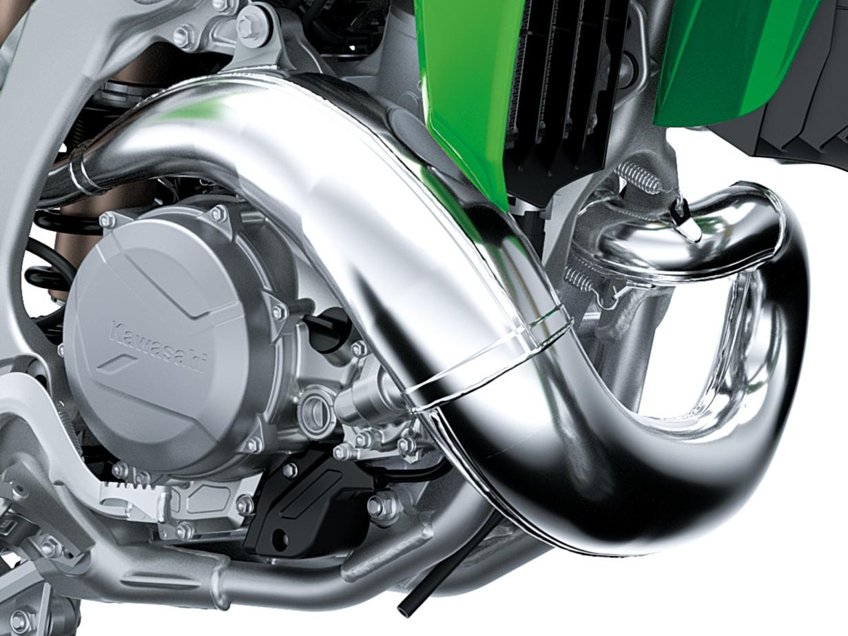 Nytt eksosventilsystem utviklet spesielt for 2-taktsmotoren