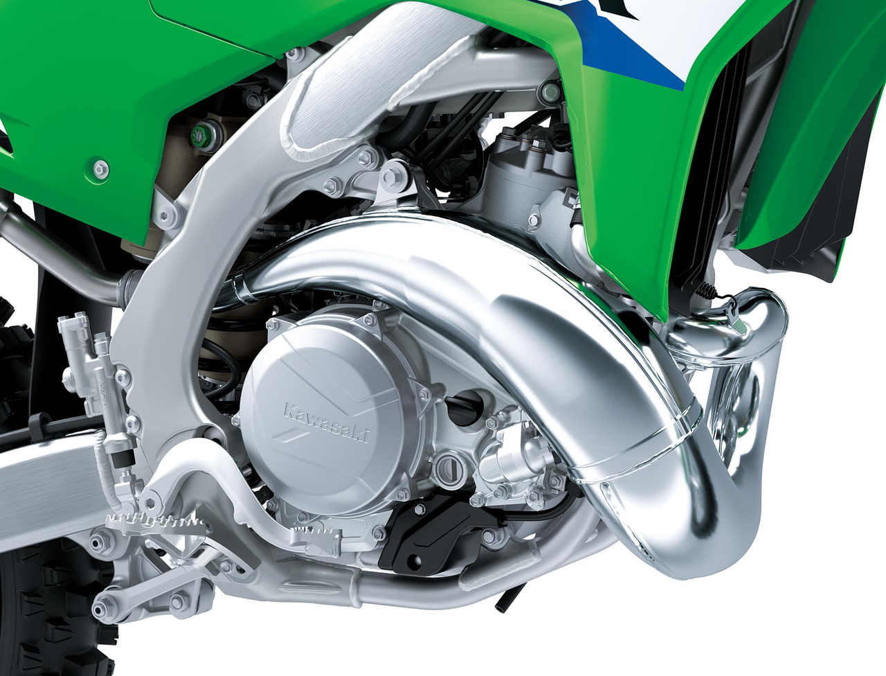 Nytt eksosventilsystem utviklet spesielt for 2-taktsmotoren