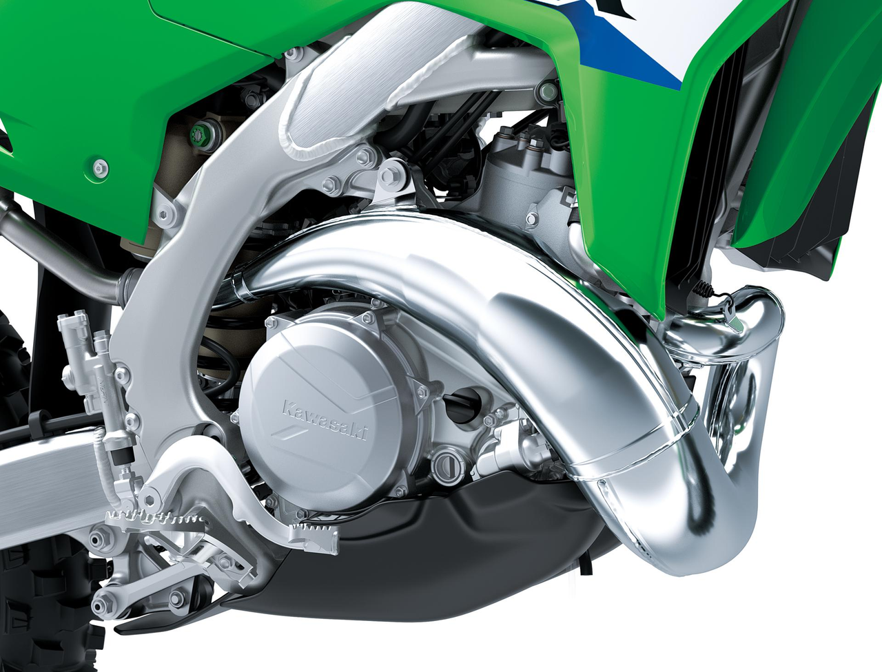 Nytt eksosventilsystem utviklet spesielt for 2-taktsmotoren