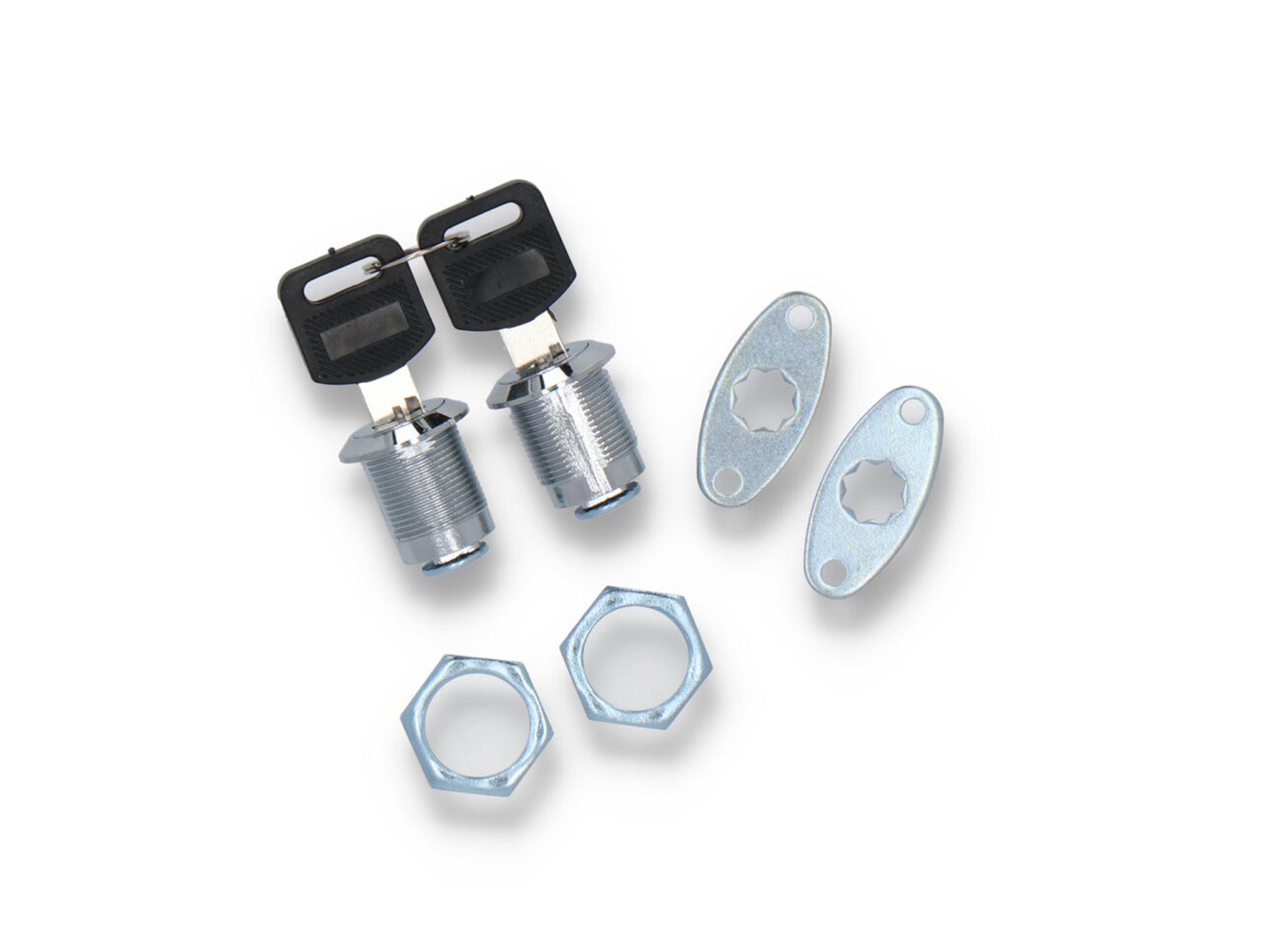 Låsesett for sidevesker